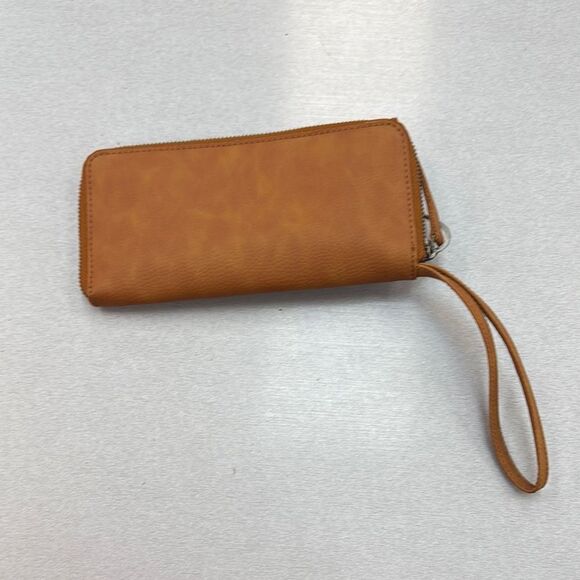 Tan Wristlet Wallet - Picture 1 of 7